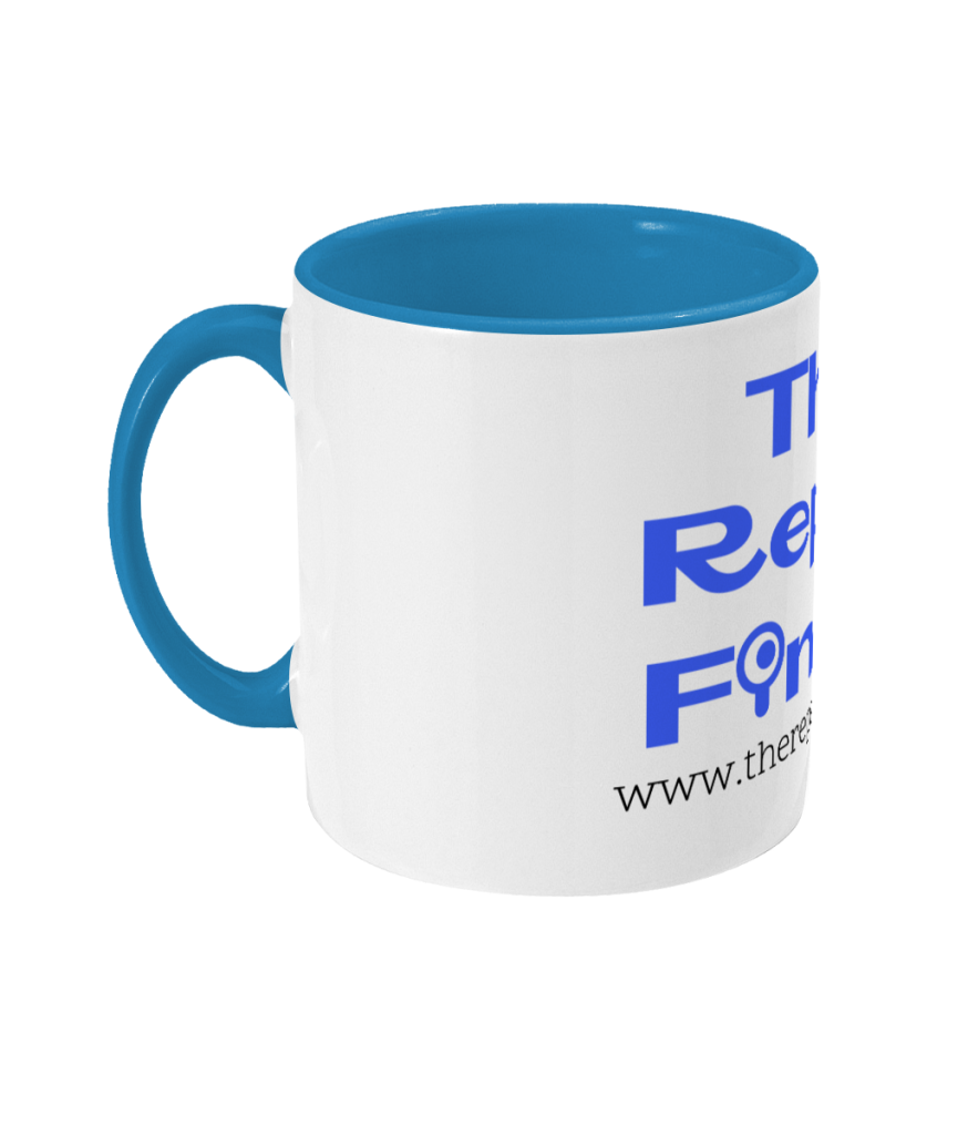 Two Toned Mug The Repair Finder mug